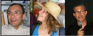 A trinca no banco dos réus da Justiça Federal: Giovandro Ferreira, Annamaria Palacios e José Mamede