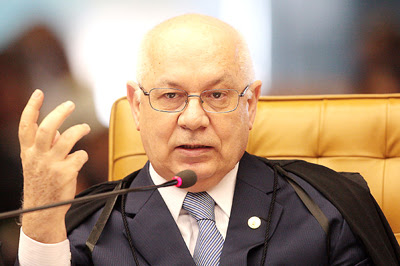 O ministro do STF, Teori Zavascki, que autorizou as investigações