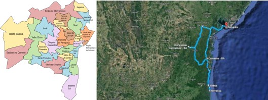De Salvador ao sul e baixo-sul baianos: Ilhéus-Olivença, Camamu, Wenceslau Guimarães e de volta a Salvador na tarde de 16/10