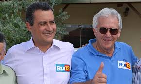 Rui Costa com Otto Alencar (de óculos)